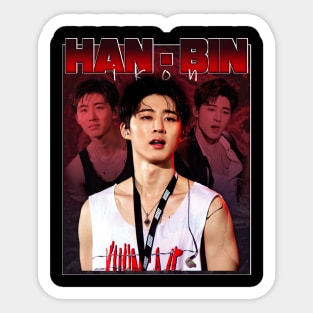 HAN-BIN IKON BOOTLEG T-SHIRT Sticker